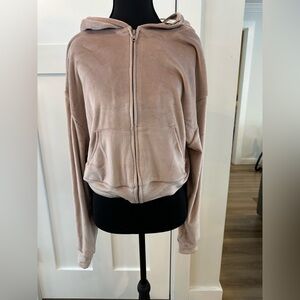 SKIMS Women's Soft Pink Teddy Jacket